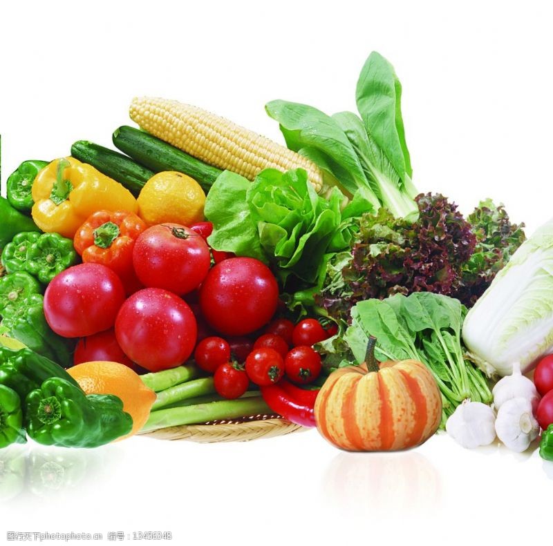 果蔬組合圖片素材